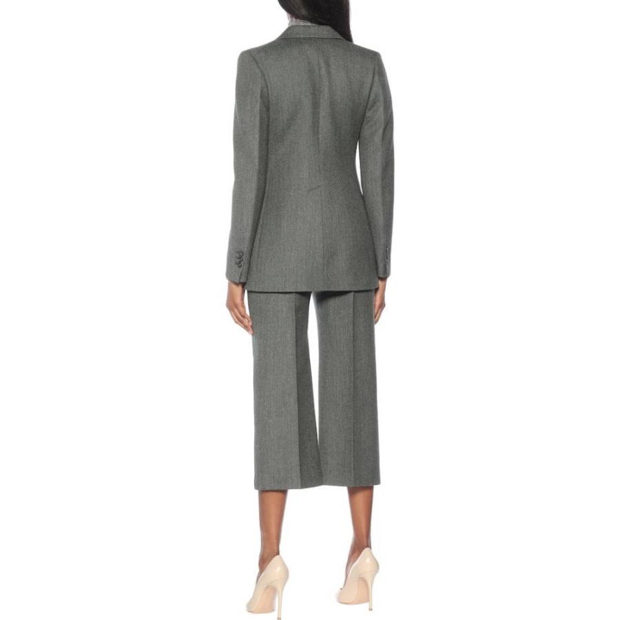 春夏新色 ヴィクトリア ベッカム Victoria Beckham レディース スーツ ジャケット アウター Melange Wool Single Breasted Blazer Green Melange 期間限定送料無料 Cataractresearch Org