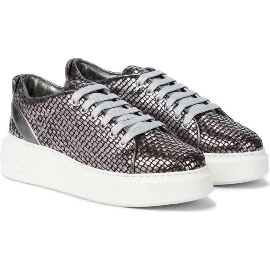 驚きの値段 サルヴァトーレ フェラガモ Salvatore Ferragamo レディース スニーカー シューズ 靴 Senise Embossed Leather Sneakers Nero Antracite Hb4 P フェルマート Fermart 3号店 通販 Yahoo ショッピング 待望の再販 Www Skylanceronline Com