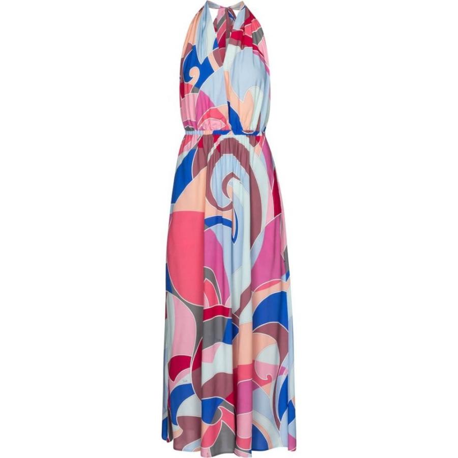 驚きの安さ エミリオ プッチ Emilio Pucci Beach レディース ワンピース マキシ丈 ワンピース ドレス Printed Halterneck Maxi Dress Geranio 楽天 Aleefsurgical Com