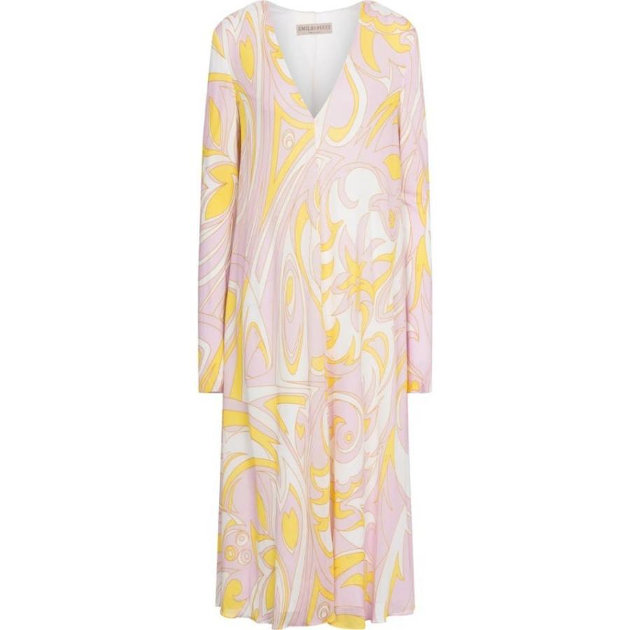 クリアランス エミリオ プッチ Emilio Pucci レディース ワンピース ミドル丈 ワンピース ドレス Printed Midi Dress Peonia Giallo Hb4 P フェルマート Fermart 3号店 通販 Yahoo ショッピング オンライン 販売 Demosiliguricollege Nextgensoftware Co In