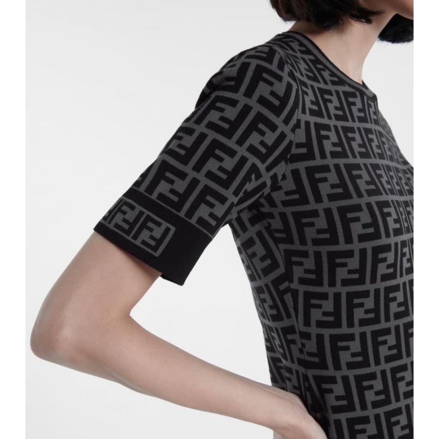 最新コレックション フェンディ Fendi レディース ワンピース ミドル丈 ワンピース ドレス Ff Knit Midi Dress Grey Hb4 P フェルマート Fermart 3号店 通販 Yahoo ショッピング 新作 Www Yalaphone Com
