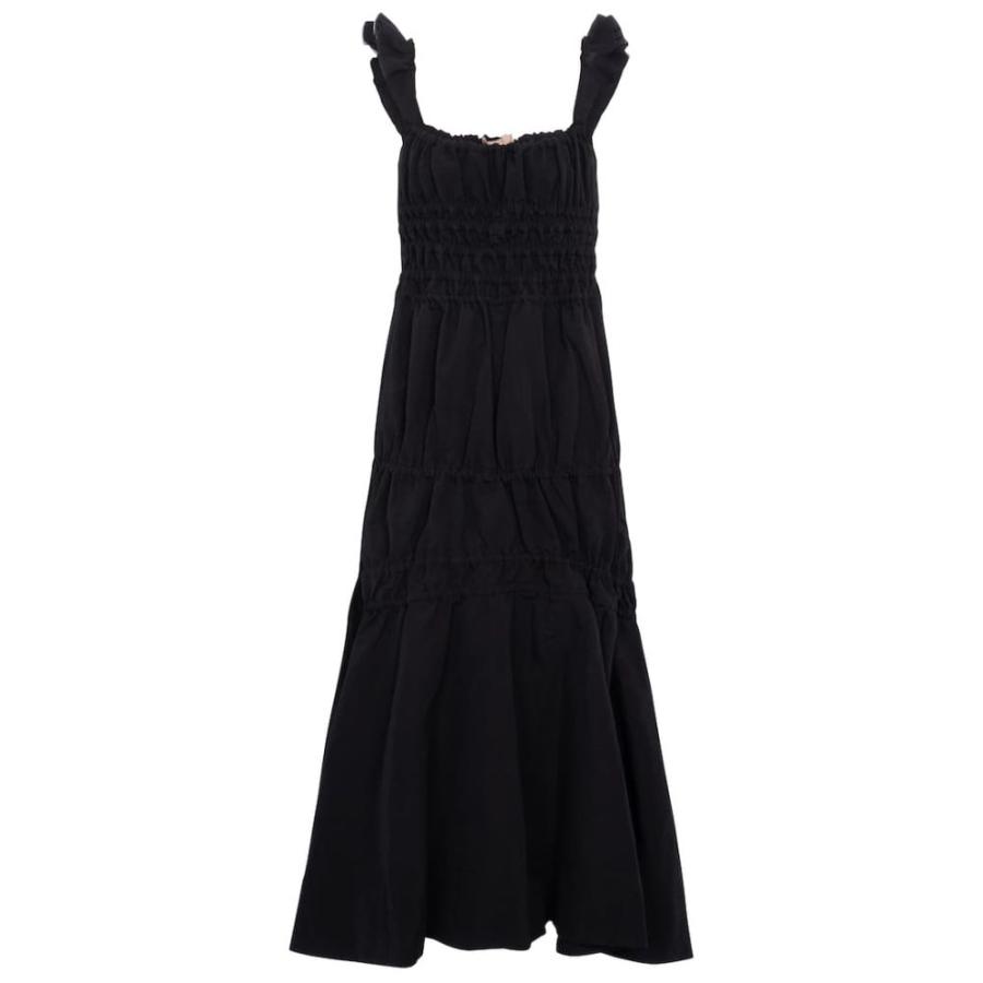 早割クーポン ブロック コレクション Brock Collection レディース ワンピース ミドル丈 ワンピース ドレス Prisca Cotton Linen And Silk Midi Dress Black Hb4 P フェルマート Fermart 3号店 通販 Yahoo ショッピング 国産 Www Ladislexia Net
