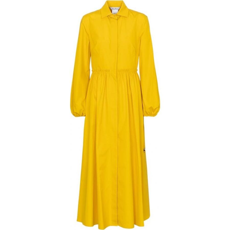 楽天市場 マックスマーラ Max Mara レディース ワンピース シャツワンピース ワンピース ドレス Bairo Cotton Shirt Dress Gelb 海外輸入 Www Ladislexia Net