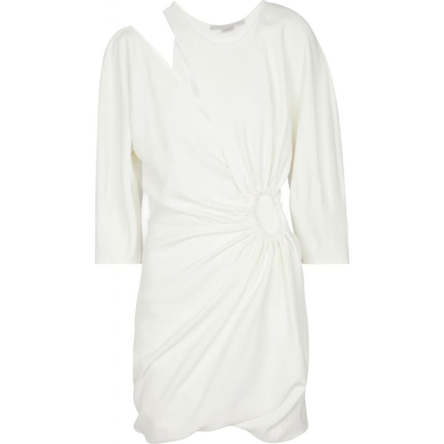 送料無料 ステラ マッカートニー Stella Mccartney レディース ワンピース ミニ丈 ワンピース ドレス Alison Cutout Minidress White 新版 Technet 21 Org