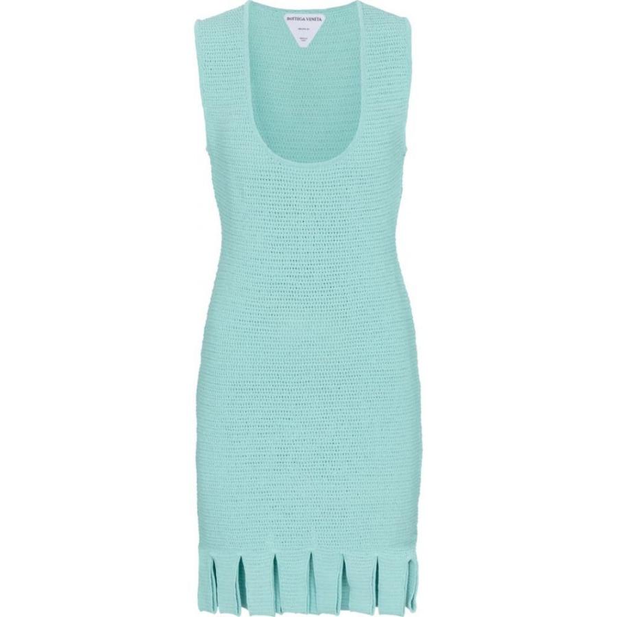 ボッテガ ヴェネタ Bottega Veneta レディース ワンピース ミニ丈 ワンピース ドレス Cotton Blend Mesh Knit Minidress Glaze Hb4 P フェルマート Fermart 3号店 通販 Yahoo ショッピング