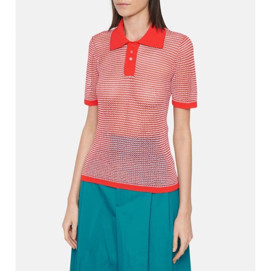 超安い ポロシャツ レディース Veneta Bottega ヴェネタ ボッテガ レディース ポロシャツ ヴェネタ ボッテガ Veneta Bottega トップス Glaze Tomato Shirt Polo Knit Cotton Blend ポロシャツ Kolorit Tver Ru