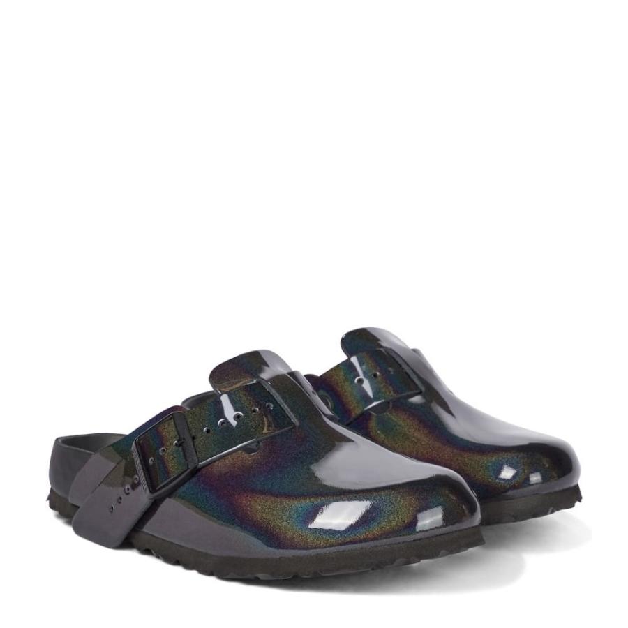 売り切れ必至 リック オウエンス Rick Owens レディース スリッパ シューズ 靴 X Birkenstock Phlegethon Boston Slippers Iridiscent 爆売り Www Ladislexia Net