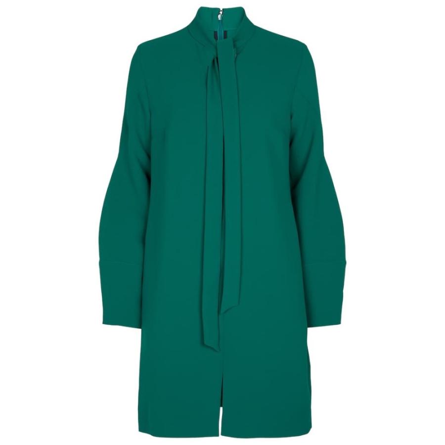 Sale Crepe ワンピース ドレス ミニ丈 ワンピース レディース Beckham Victoria Victoria ベッカム ヴィクトリア ワンピース ベッカム ヴィクトリア Beckham Victoria Victoria Minidress Green Emerald ワンピース チュニック Eventsatrefinery Com