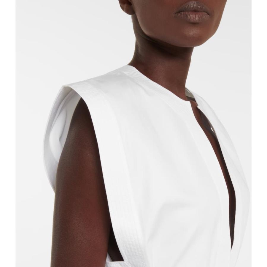 有名人芸能人 レディース Wardrobe Nyc ニューヨーク ワードローブ ワンピース ニューヨーク ワードローブ Wardrobe Nyc ワンピース White Minidress Silk And Cotton ワンピース ドレス ミニ丈 ワンピース チュニック