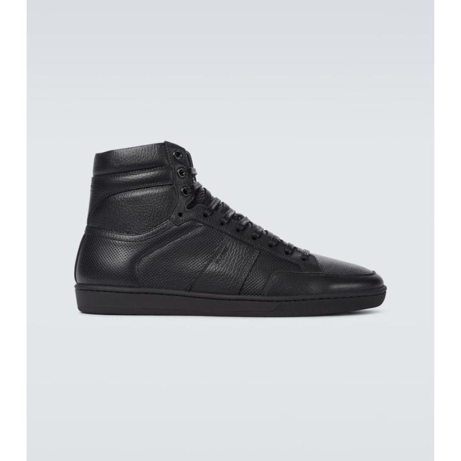 経典 スニーカー メンズ Laurent Saint サンローラン シューズ 靴 メンズ スニーカー サンローラン Laurent Saint シューズ 靴 Nero Nero Sneakers Sl 10h Classic Court シューズ Smssvg Org