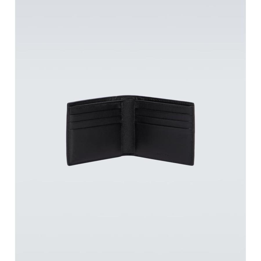 人気を誇る Balenciaga バレンシアガ 財布 メンズ 財布 時計 雑貨 バレンシアガ Balenciaga メンズ 財布 Plate Square Folded Leather Wallet Black 財布 Smssvg Org