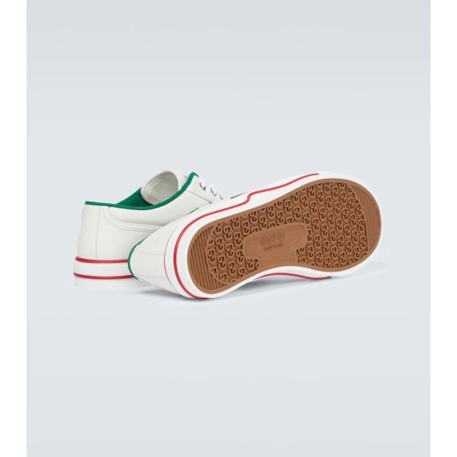 新品登場 Tennis シューズ 靴 スニーカー メンズ Gucci グッチ 1977 White Vrv Great Sneakers Leather スニーカー サイズ Uk 8 Jp26 5 qhema Com