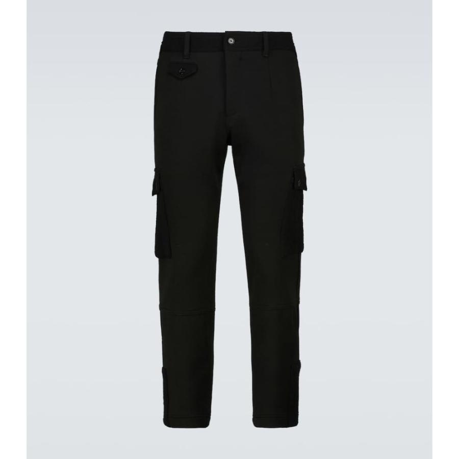 ドルチェ ガッバーナ Cargo Dolce Gabbana ボトムス パンツ メンズファッション メンズ カーゴパンツ ボトムス パンツ Wool Blend Cargo Pants Black Hb4 P フェルマート Fermart 3号店 アウトレット 店舗 日本