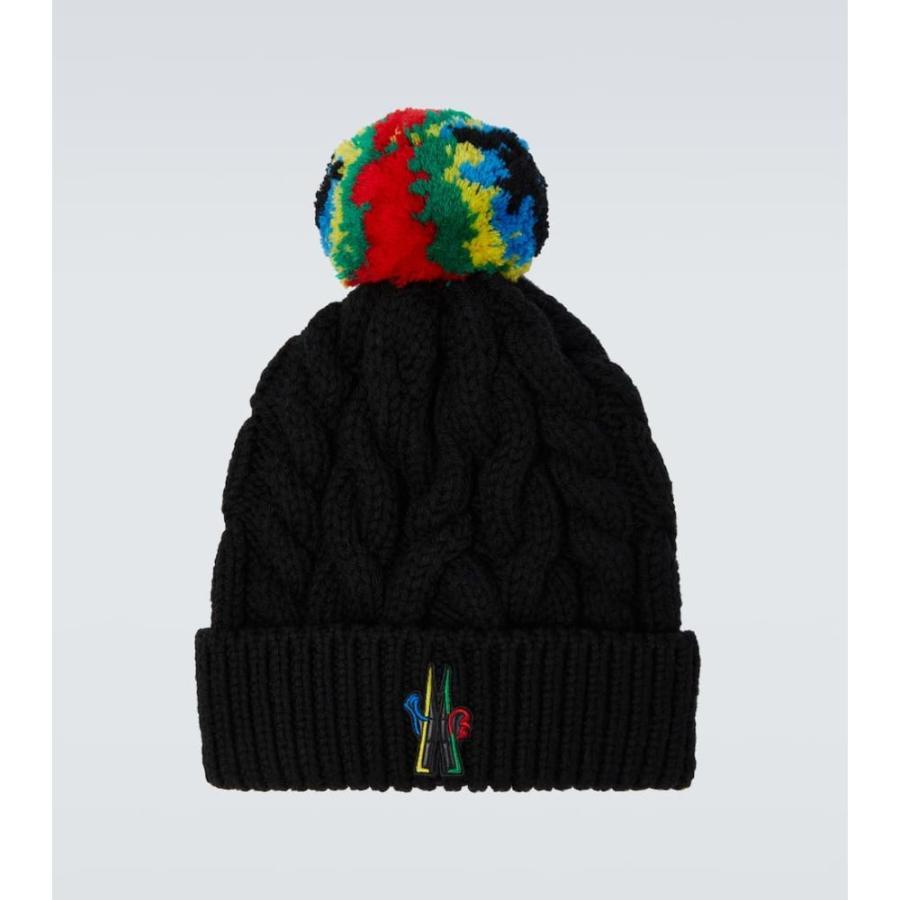 女の子向けプレゼント集結 Moncler モンクレール 帽子 メンズ ニット モンクレール Grenoble Moncler Grenoble Beanie Cable Knit 帽子 ビーニー ケーブルニット ニット メンズ 帽子 Smssvg Org