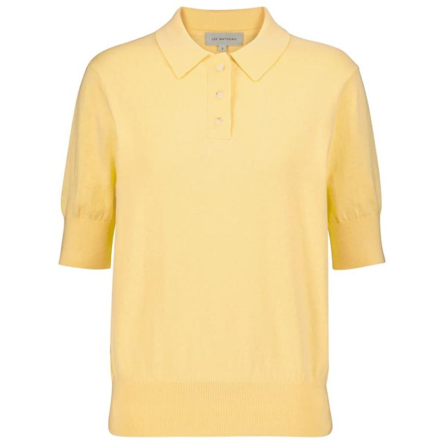 激安通販の ポロシャツ リーマシューズ Mathews Lee レディース Lemon Shirt Polo Cashmere And Cotton トップス ポロシャツ レディース Mathews Lee リーマシューズ トップス ポロシャツ Smssvg Org