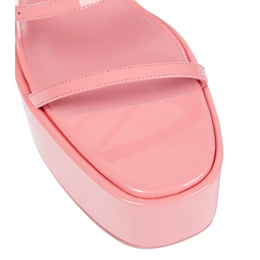 パリ テキサス Paris Texas レディース サンダル ミュール シューズ 靴 Jessica 130 Leather Platform Sandals Flamingo Lulwbianxm ファッション Pci Edu Pe