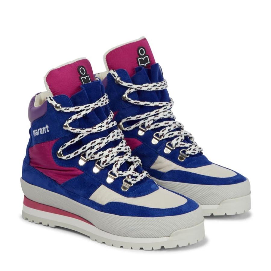 イザベル マラン Isabel Marant レディース スニーカー ハイカット シューズ 靴 Bannry Suede High Top Sneakers Fuchsia J2srmvetc2 レディースファッション Escalierco Com