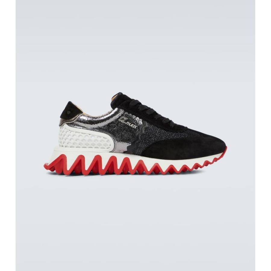 クリスチャン ルブタン Christian Louboutin メンズ スニーカー シューズ 靴 Loubishark Sneakers Black Silver Hb4 P フェルマート Fermart 3号店 通販 Yahoo ショッピング