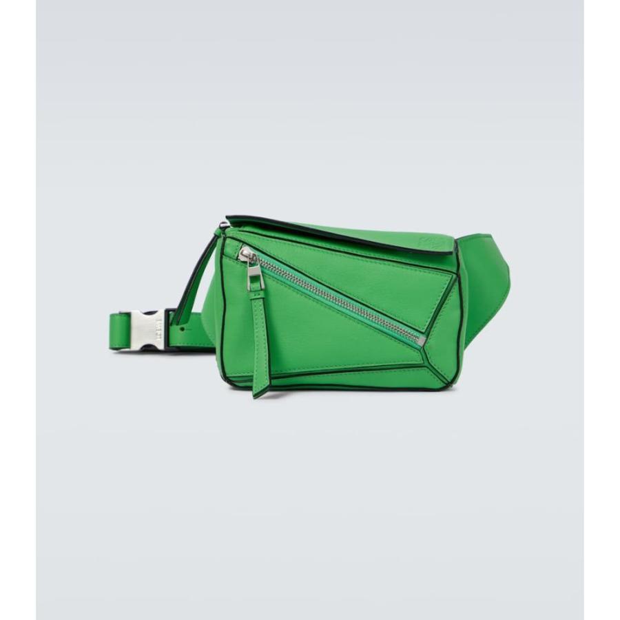 ロエベ Loewe メンズ ボディバッグ ウエストポーチ バッグ Mini Puzzle Belt Green Belt Hb4 P Bag