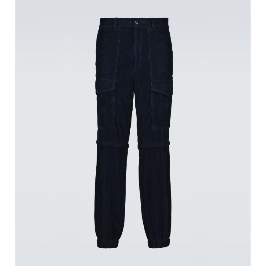 モンクレール モンクレール Moncler メンズ カーゴパンツ ボトムス パンツ Cotton ボトムス パンツ Cargo Pants Navy メンズファッション