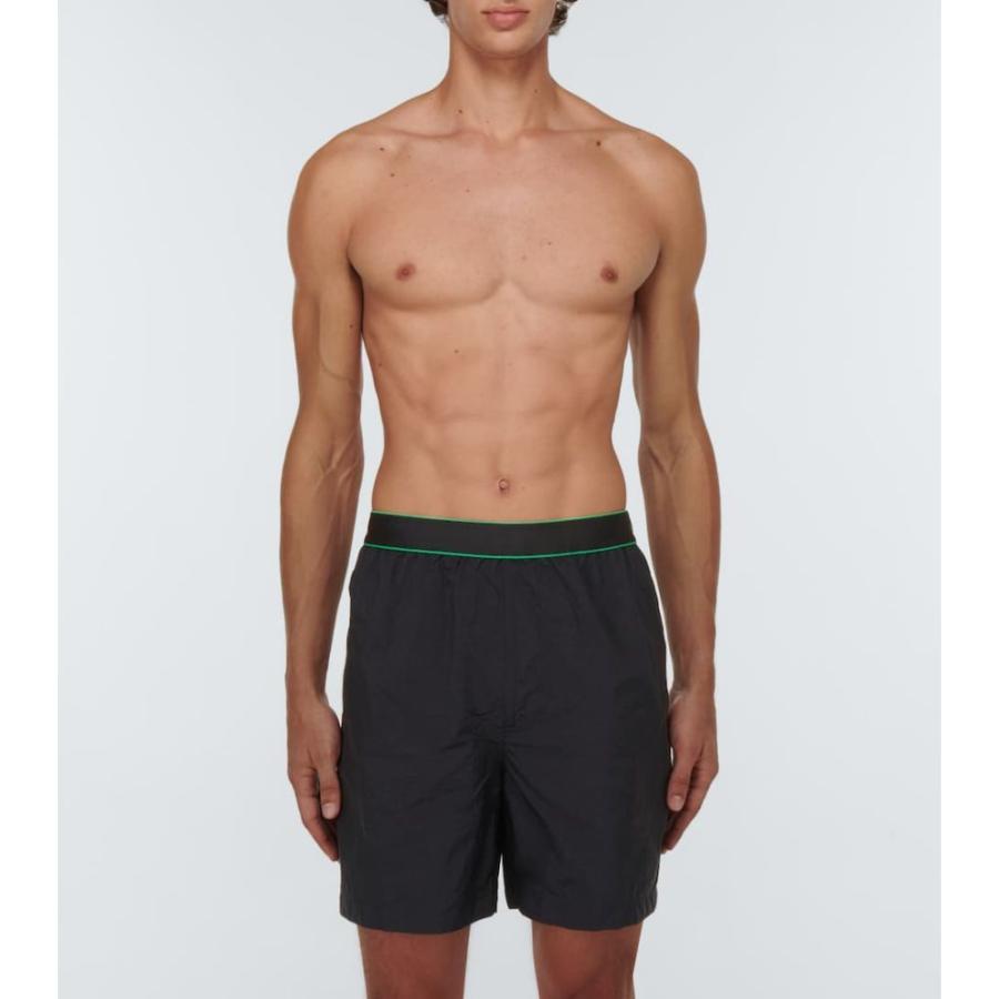 22年ファッション福袋 ボッテガ ヴェネタ Bottega Veneta メンズ 海パン 水着 ビーチウェア Swim Shorts Black その他水着 サイズ L Oroagri Eu