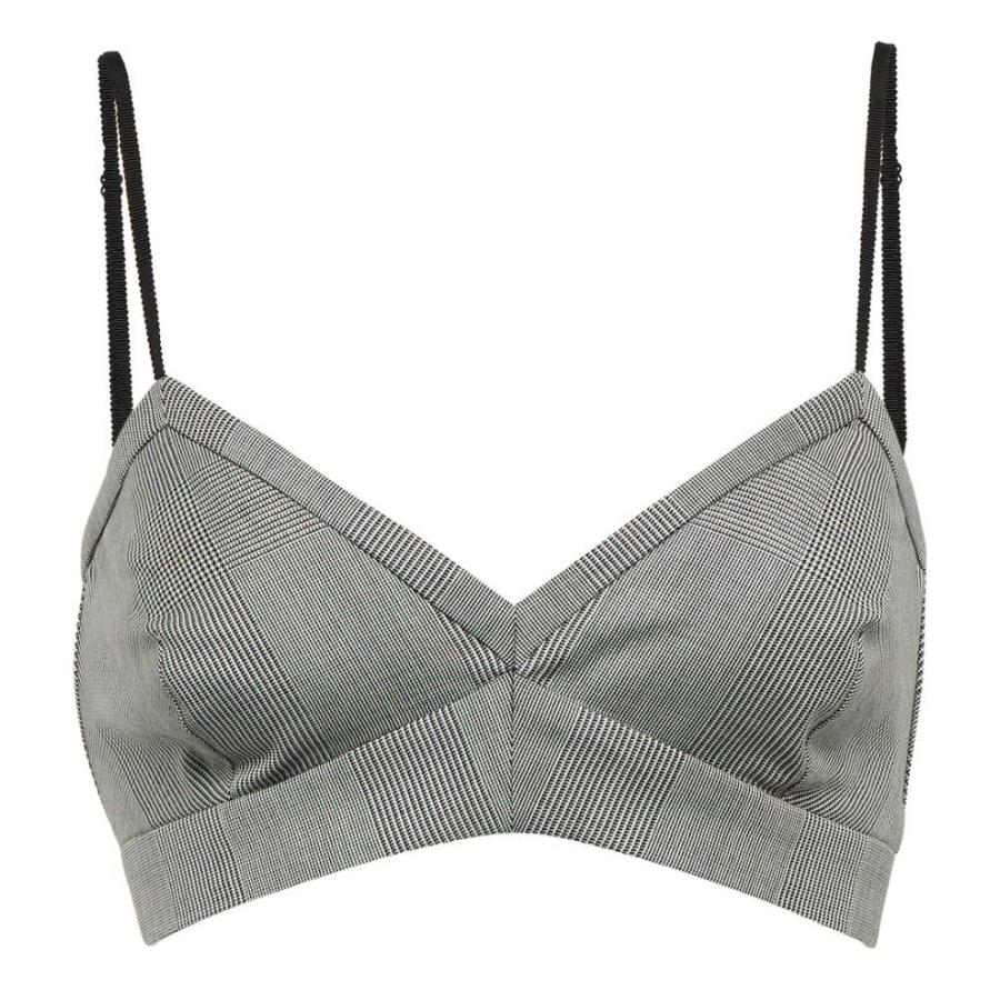 レディースファッション 海外花系 ドロシー シューマッハ Dorothee Schumacher レディース ブラジャーのみ インナー 下着 Sporty Elegance Checked Wool Bra Blk Wht Houndstooth Rtcvf Www Ludlowbar Com Au