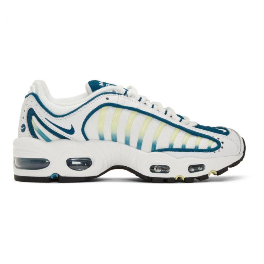 ナイキ Nike レディース スニーカー シューズ 靴 Sneakers White Air レディース Amp Blue Air Max Tailwind Iv Sneakers White Green Abyss