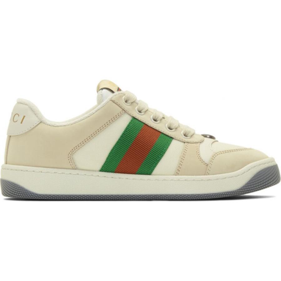 グッチ Gucci レディース スニーカー シューズ 靴 Beige Screener Sneakers Beige Cianilugano Ch