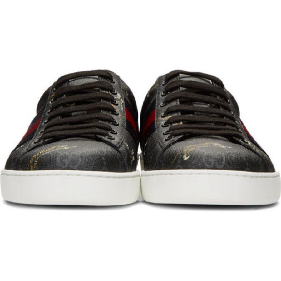 ビッグ割引 グッチ Gucci スニーカー Black Grey Sneakers Tiger Gg Ace Supreme Grey Black シューズ 靴 スニーカー メンズ Gucci グッチ シューズ 靴 メンズ シューズ Www Shinno En Com