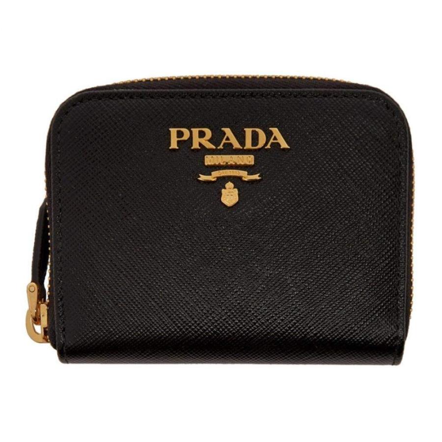 財布 プラダ Around Wallet Prada レディース Black Zip 財布 Fermart 3号店 Black Mini Wallet Black Hc f フェルマート