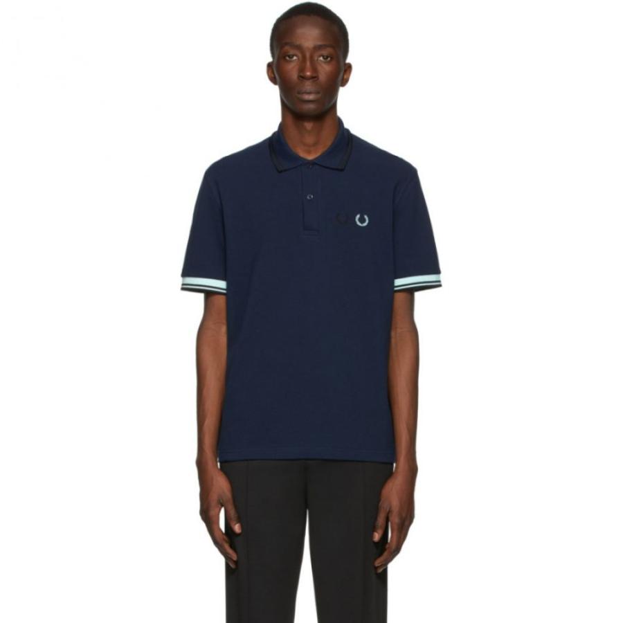 コム デ ギャルソン Comme Des Garcons Homme Deux メンズ ポロシャツ トップス Navy Fred Perry Edition Pique Polo Navy Sagaretxe Net
