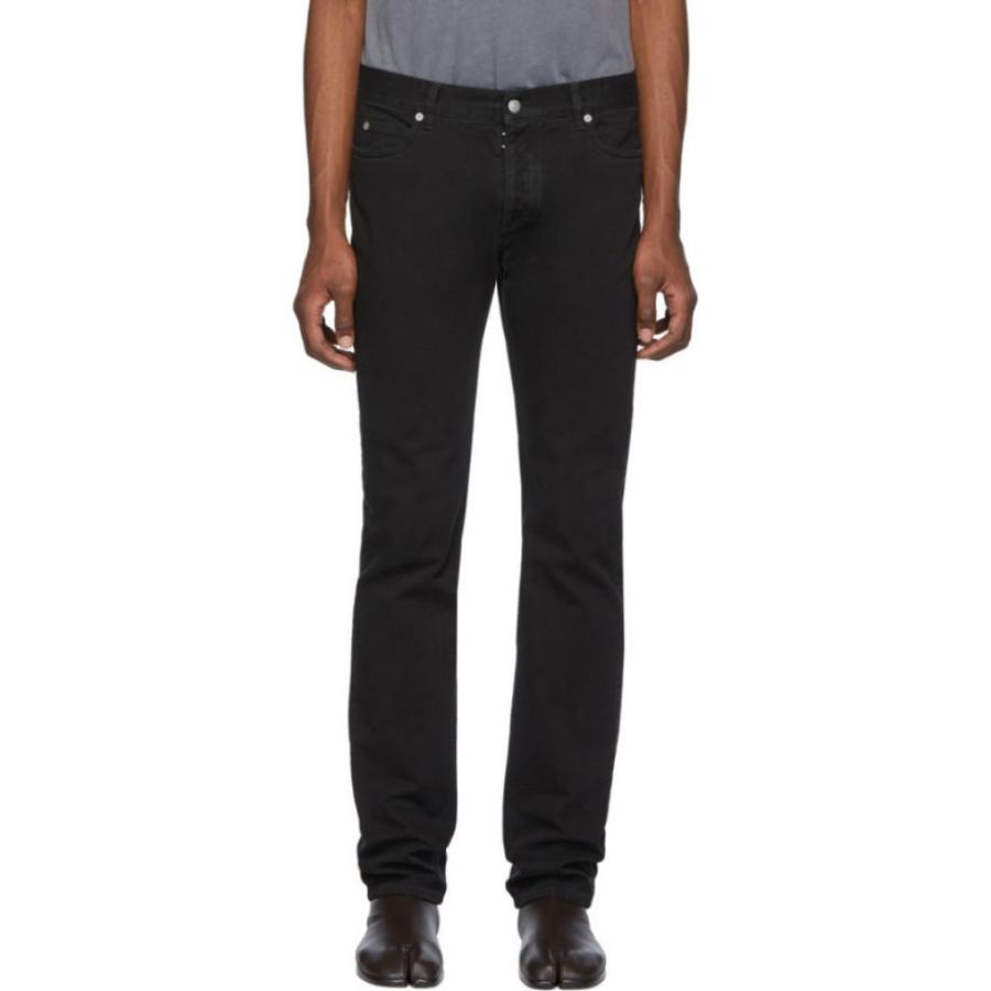 特別価格 メゾン マルジェラ Maison Margiela メンズ Slim Fit Maison ジーンズ デニム メゾン ボトムス パンツ Black Denim Garment Dyed Slim Fit Jeans Black シーオーシー404 2bb93ce5 Elibrary Akperpantikosala Ac Id