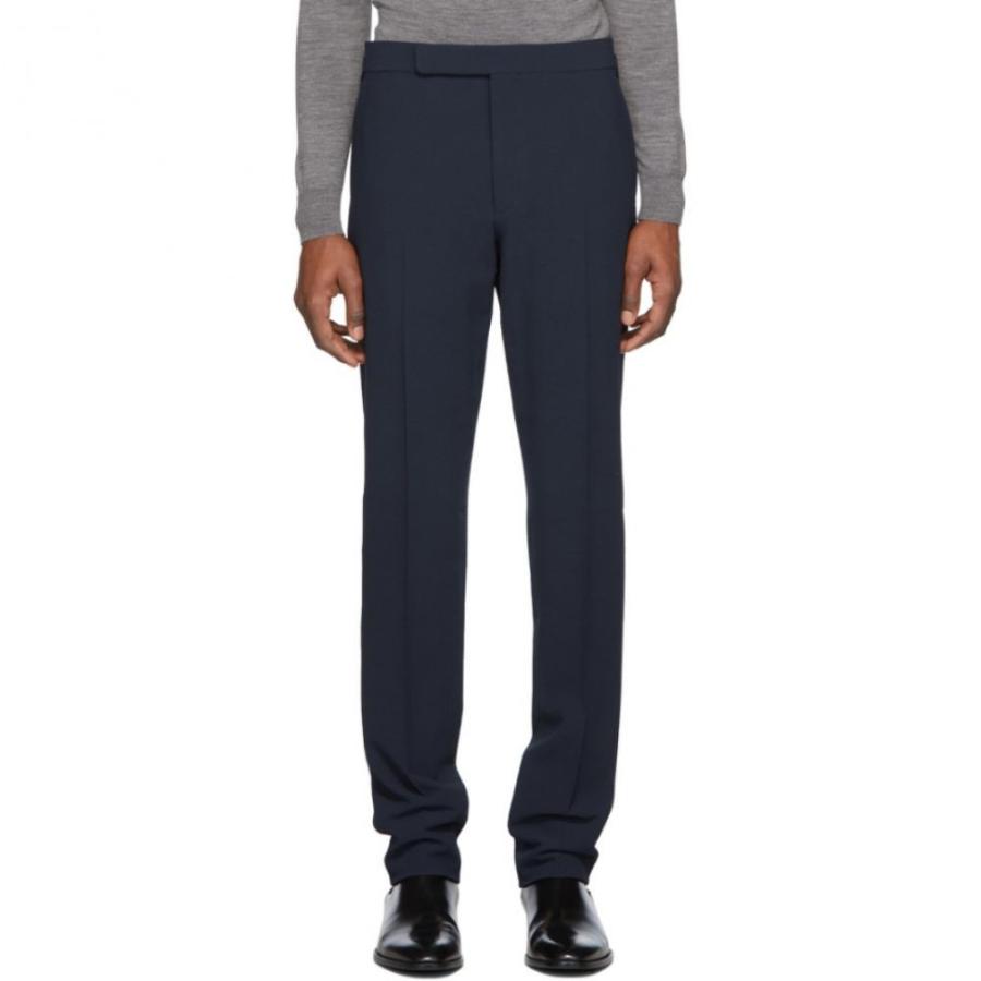 ラルフ ローレン Ralph Lauren Purple Label メンズ ボトムス パンツ Navy Seersucker Gregory Trousers Navy Prettyfunnyballoons Com
