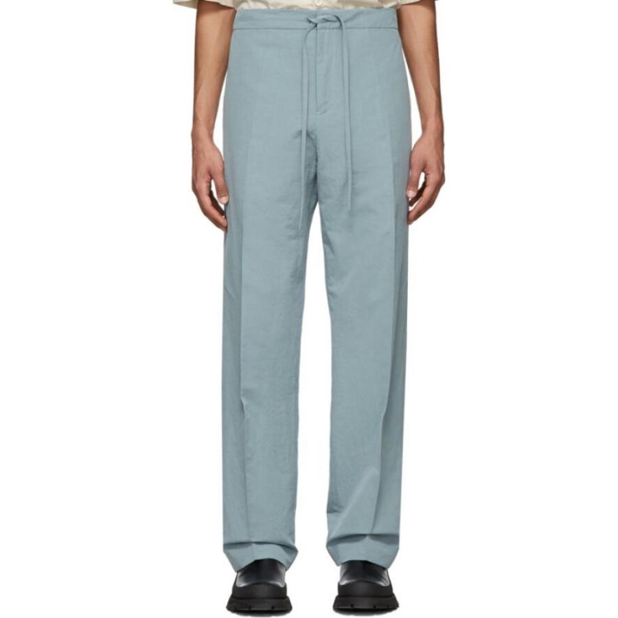 メンズ ジル クロップド Sander Cropped Jil Jil Blue Straight サンダー ボトムス パンツ Turquoise ボトムス パンツ Trousers Cropped Hc 1276m フェルマート Fermart 3号店 ラッピング無料