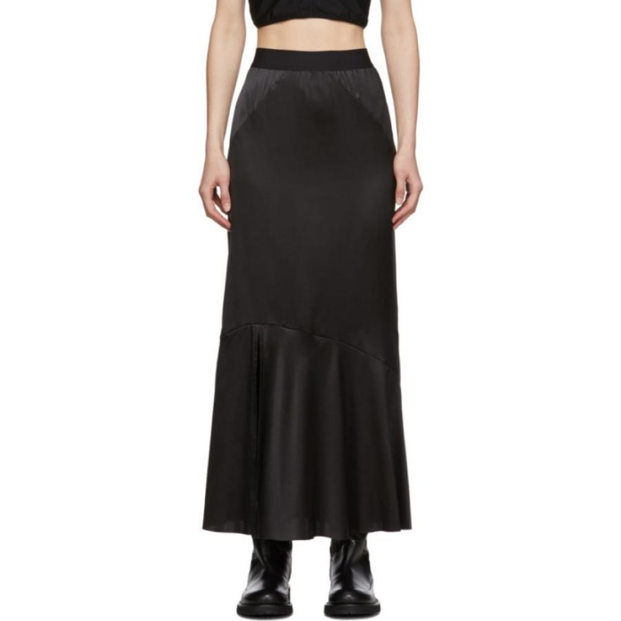 アンドゥムルメステール Ann Demeulemeester レディース ひざ丈スカート スカート Black Bias Skirt Black Kisumupoly Ac Ke