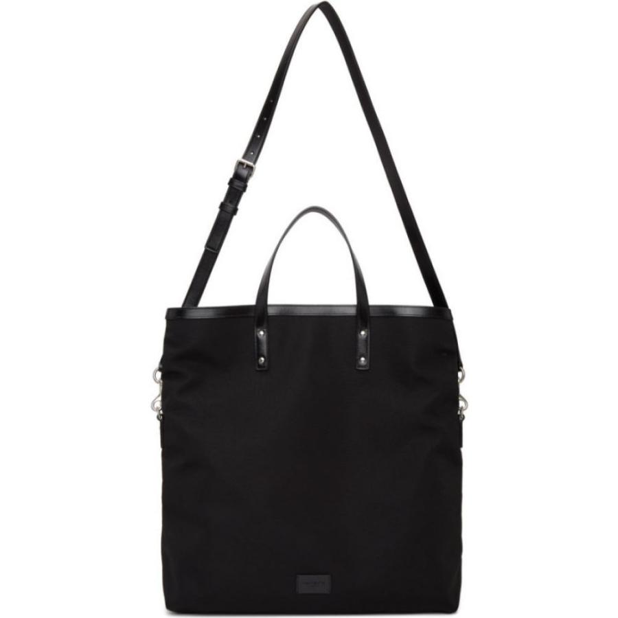 イヴ サンローラン Saint Laurent メンズ トートバッグ キャンバストート バッグ Black Canvas Foldable Ethan Shopping Tote Black Corkscrewerreport Com