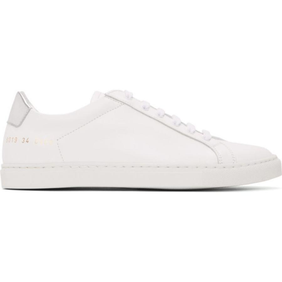 コモン プロジェクト Common Projects レディース スニーカー シューズ 靴 White Silver Retro Low Sneakers White Supersport Tn