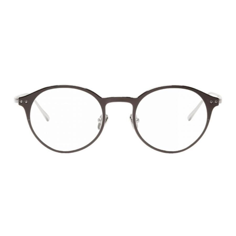 リンダ ファロー Linda Farrow Luxe メンズ メガネ サングラス Black Silver Lee Glasses White Gold Black Fcekano Edu Ng