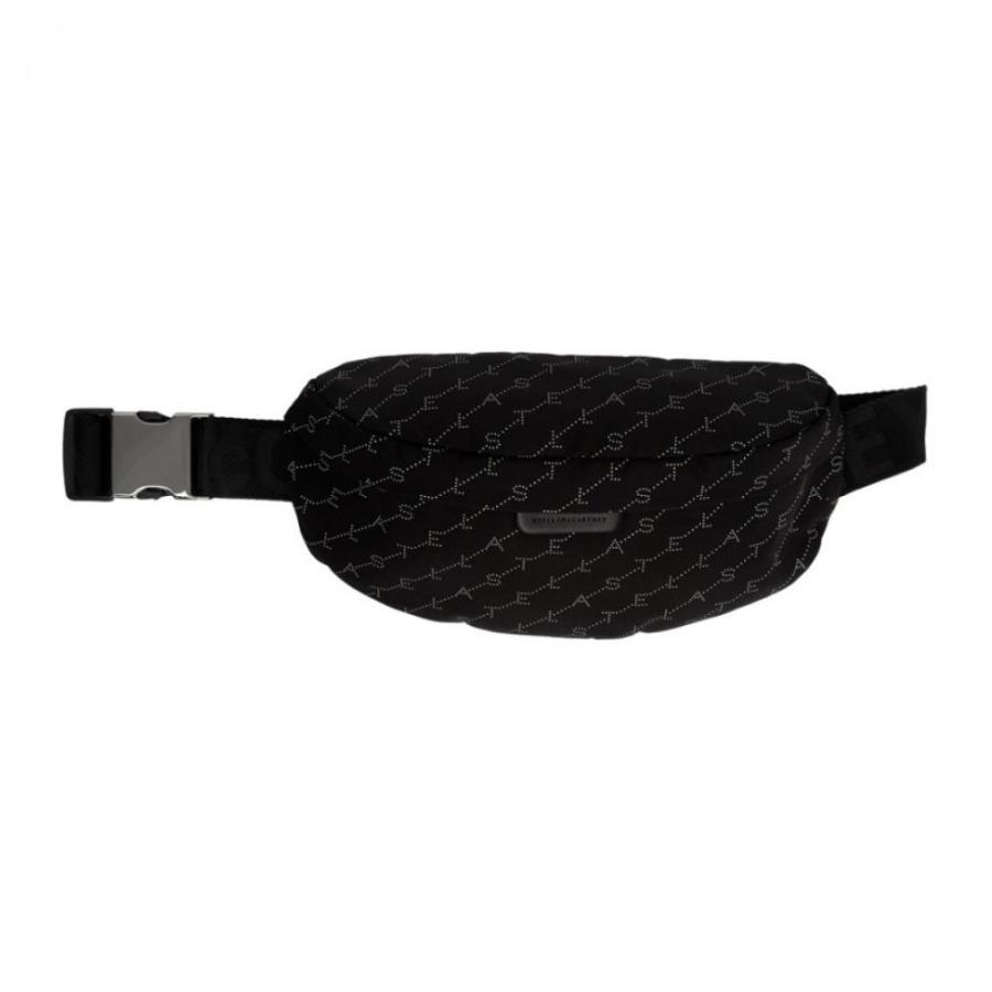 ステラ マッカートニー Stella Mccartney レディース ボディバッグ ウエストポーチ バッグ Black Go Eco Falabella Monogram Bum Bag Black White Www Nlqp Com