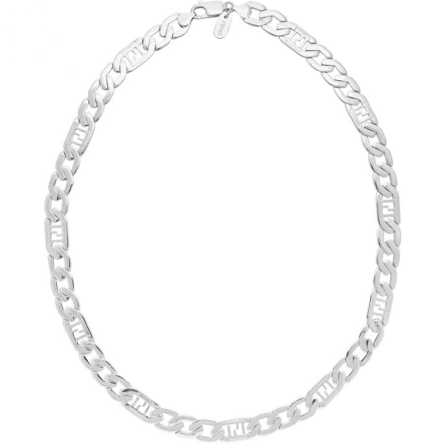 フェンディ Fendi メンズ ネックレス ジュエリー アクセサリー Silver Forever Necklace Silver Morenotafurt Com