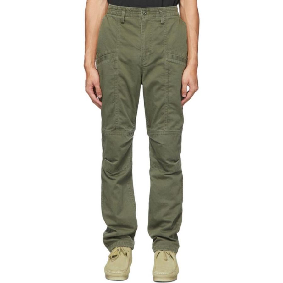 ノンネイティブ Nonnative メンズ カーゴパンツ ボトムス パンツ Khaki Educator 6p Cargo Pants Olive Antoniodomingo Es