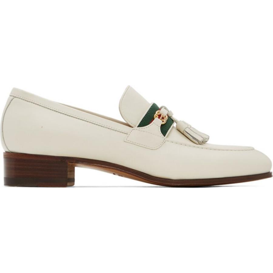 超歓迎 Interlocking Off White シューズ 靴 ローファー メンズ Gucci グッチ シューズ 靴 メンズ ローファー グッチ Gucci G Dusty Loafers シューズ
