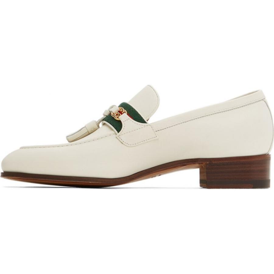超歓迎 Interlocking Off White シューズ 靴 ローファー メンズ Gucci グッチ シューズ 靴 メンズ ローファー グッチ Gucci G Dusty Loafers シューズ