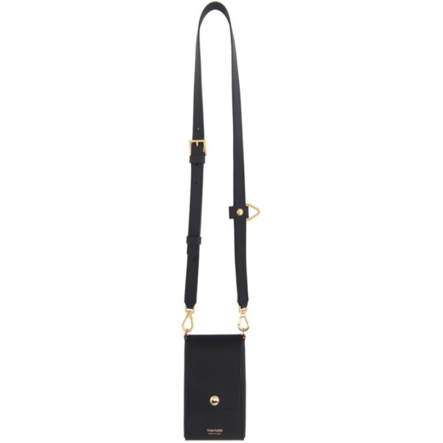 トム フォード Lanyard Tom Ford メンズ Black ポーチ ネックストラップ メンズファッション Black Lanyard Pouch Black
