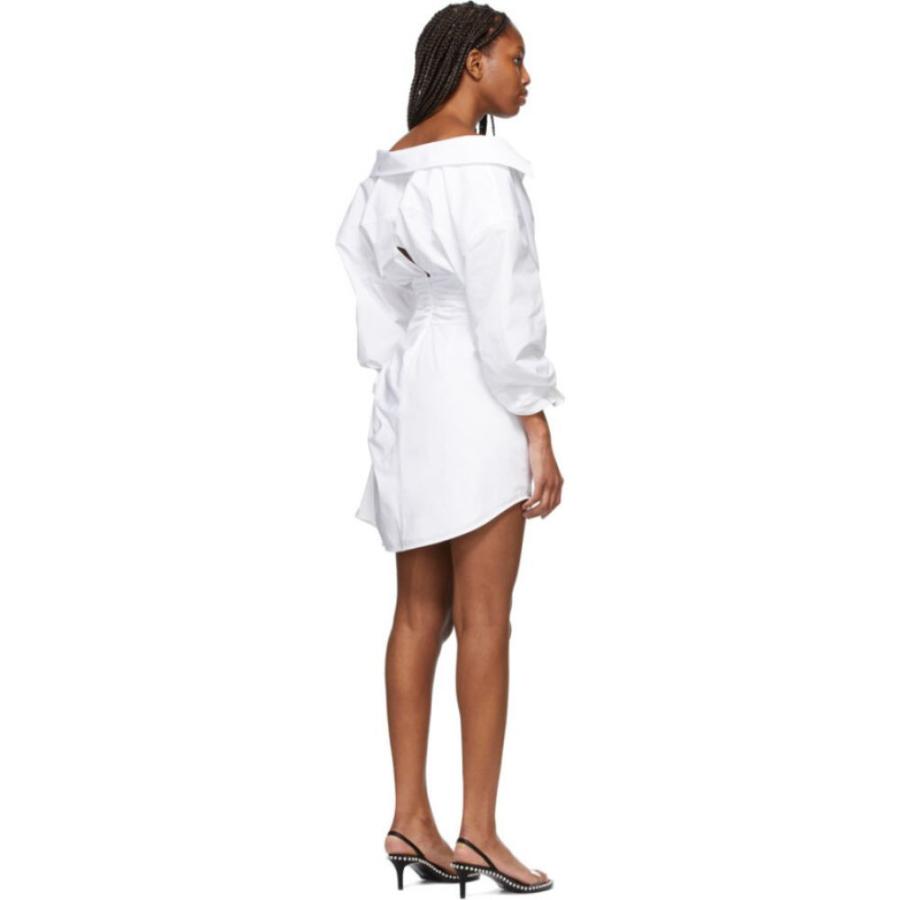 大人女性の レディース ワンピース ワン アレキサンダー Wang Alexander アレキサンダー White Dress Waist Cinched White ワンピース ドレス ワンピース レディース Wang Alexander ワン ワンピース チュニック
