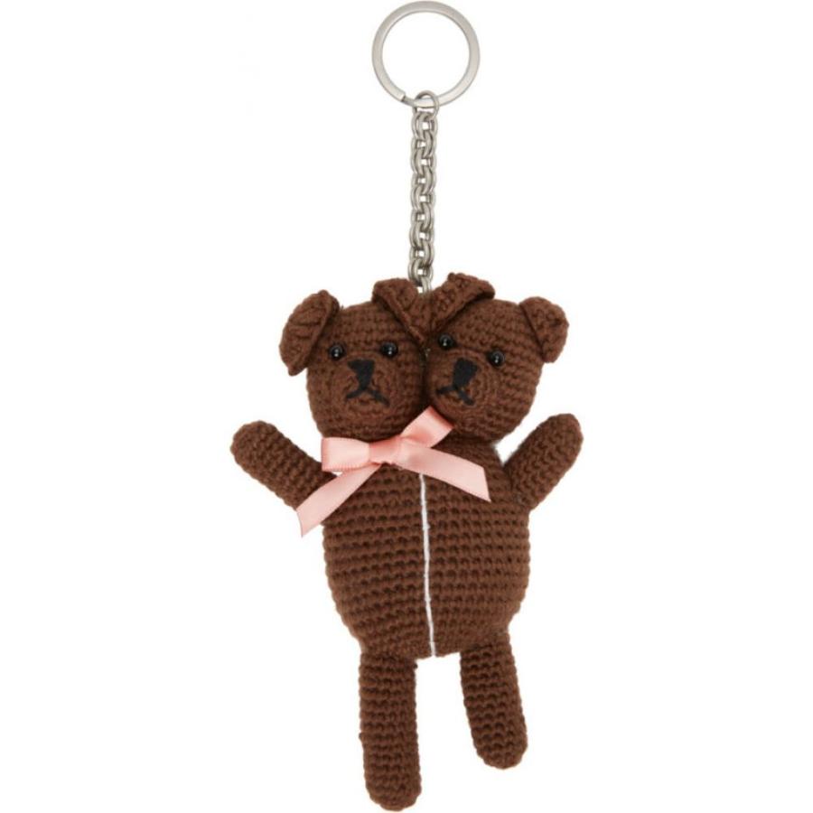 豊富な通販サイト マーク ジェイコブス Marc Jacobs メンズ キーホルダー キーチェーン Brown Heaven By Vest Teddy Keychain Brown 直売一掃 Superavila Com