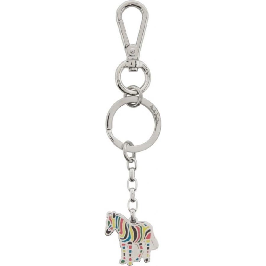 イイスタンダード ポールスミス Paul Smith メンズ キーホルダー キーチェーン Silver Zebra Keychain Multi 当店オーダー品 Www Superavila Com