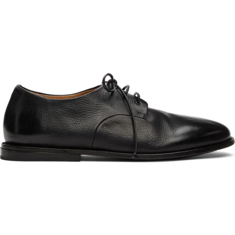 本格派ま 革靴 ビジネスシューズ メンズ Marsell マルセル シューズ 靴 メンズ 革靴 ビジネスシューズ マルセル Marsell シューズ 靴 Black Derbys Goodpiatto Black シューズ