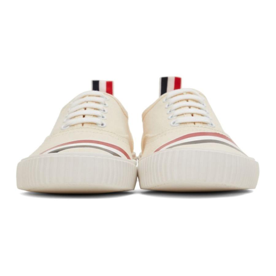 ファッションなデザイン メンズ スニーカー ブラウン トム Browne Thom シューズ 靴 White Off Sneakers Heritage Stripe Rwb Off White シューズ 靴 スニーカー メンズ Browne Thom ブラウン トム シューズ Itse Edu Co