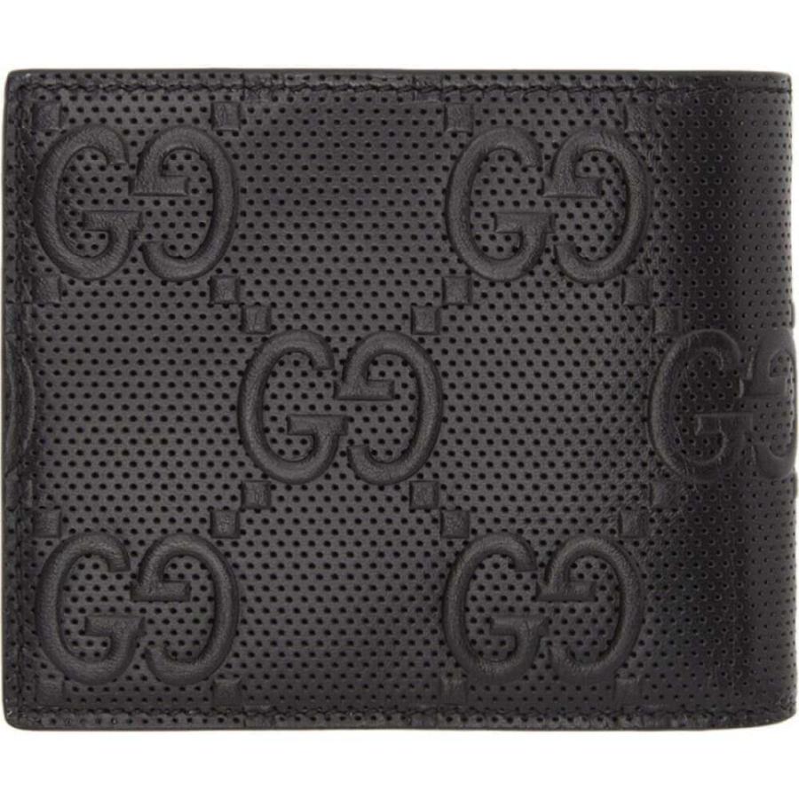人気ブラドン 財布 グッチ Gucci メンズ Black Wallet Bifold Tennis Signature Black 二つ折り 財布 メンズ Gucci グッチ 財布 時計 雑貨 財布 Www Golf5 Prestige Jp